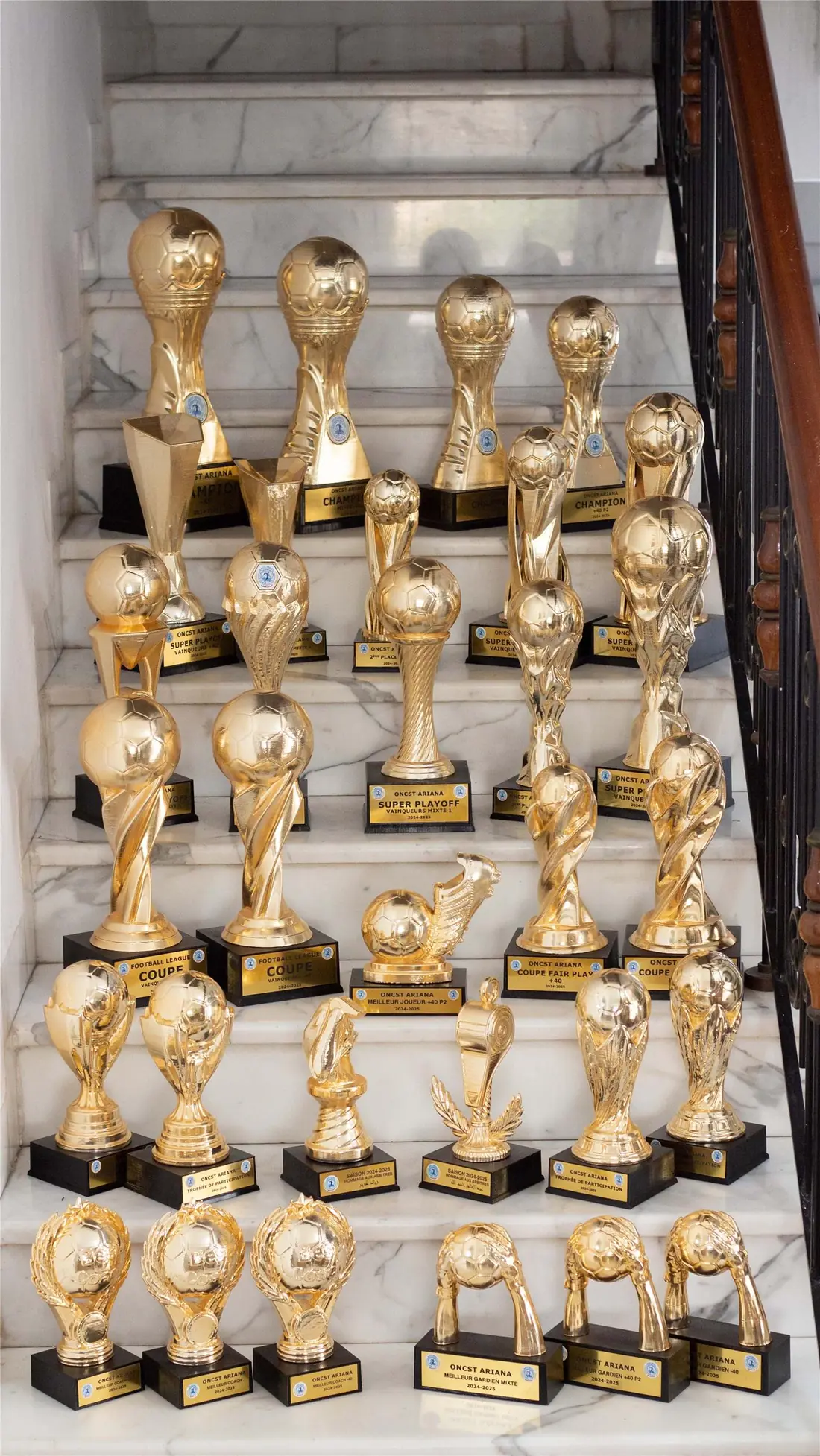 Délai fabrication trophée Tunisie